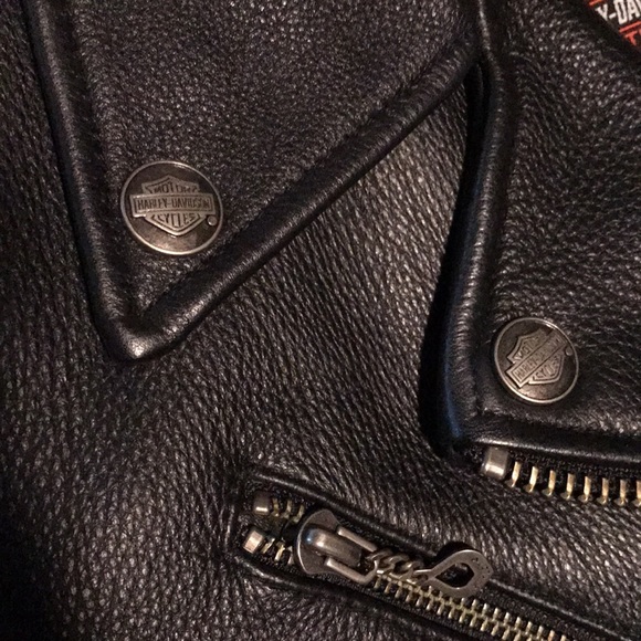 Harley-Davidson Belted Leather Jacket - Picture 4 of 13